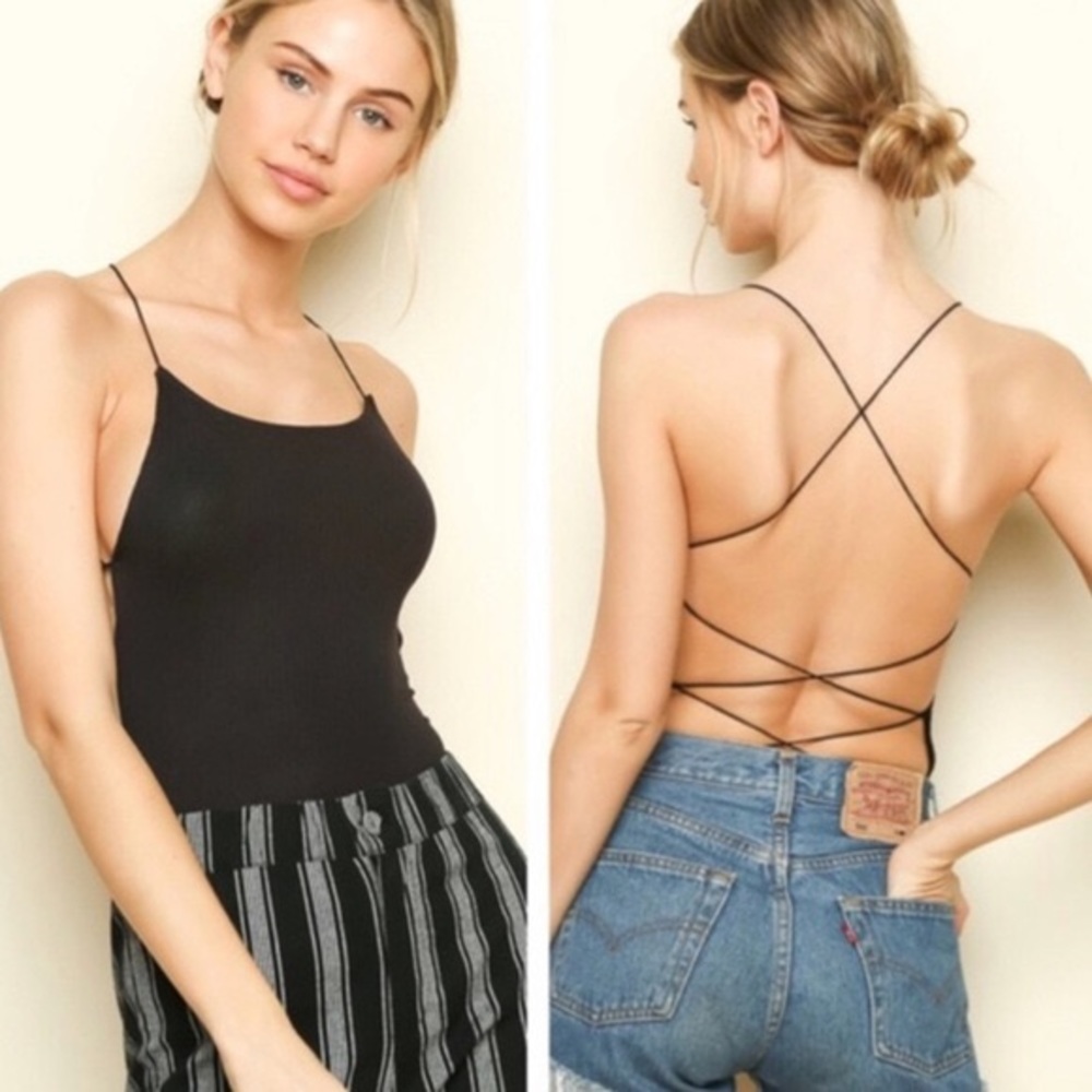 Brandy Melville Rose bodysuit